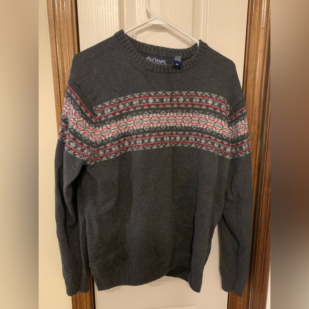 Chaps sweater, size medium